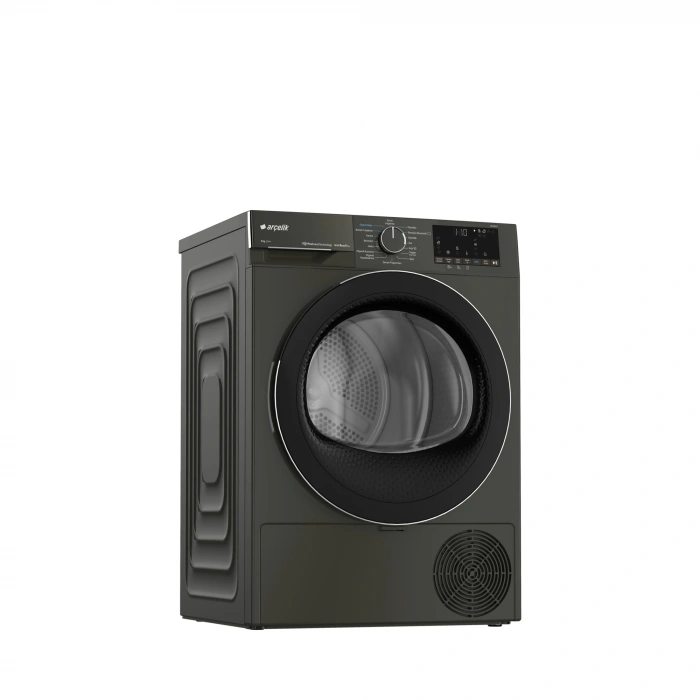 Arçelik 901 KMP IG Manhattan Grey Kurutma Makinesi
