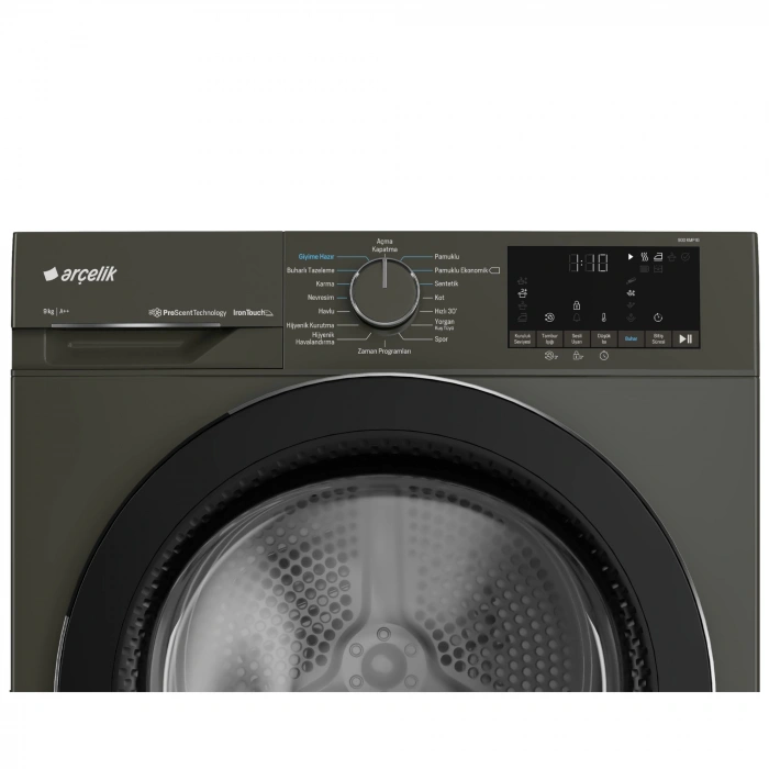 Arçelik 901 KMP IG Manhattan Grey Kurutma Makinesi