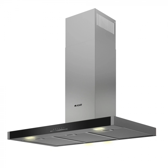 Arçelik ADT 906-2 S Fibona Serisi Ankastre Duvar Tipi Davlumbaz