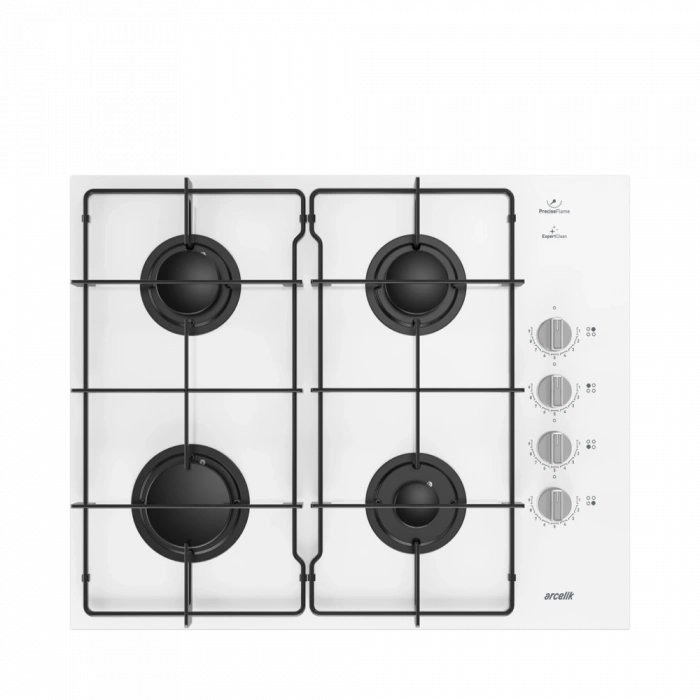 Arçelik Arçelik OCD D 651-1 EKB Beyaz Cam Ankastre Ocak