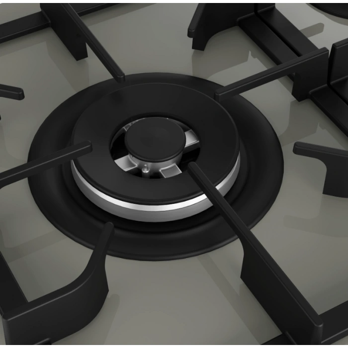 Arçelik OCD D 902 DWG Gri Cam Ankastre Ocak