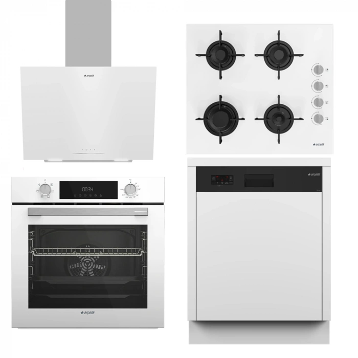Arçelik Yarı Ankastre Bulaşık Makineli Ankastre Set