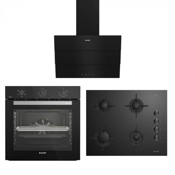 Arçelik Yeni Süper Siyah Cam Set