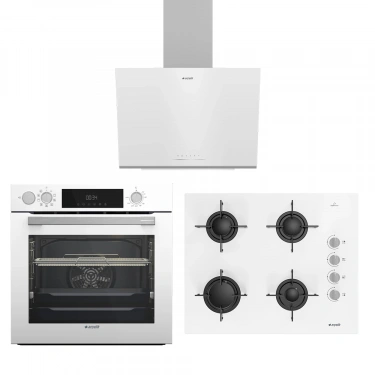 Arçelik Beyaz Buhar Destekli Afry Ankastre Çeyiz Seti