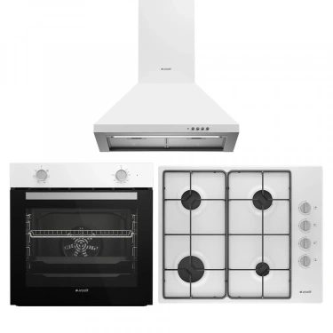 Arçelik Klasik Beyaz Ankastre Set