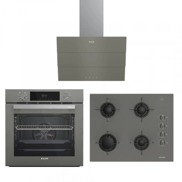 Arçelik Yeni Star Gri Buhar Destekli Cam Set