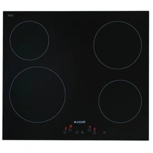 Arçelik Ov 643 T 4 Gözü Elektrikli Vitroseramik Siyah Cam Ankastre Ocak