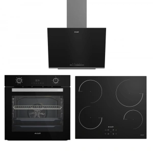 Arçelik Yeni İndüksıyonlu Siyah Cam Ankastre Set