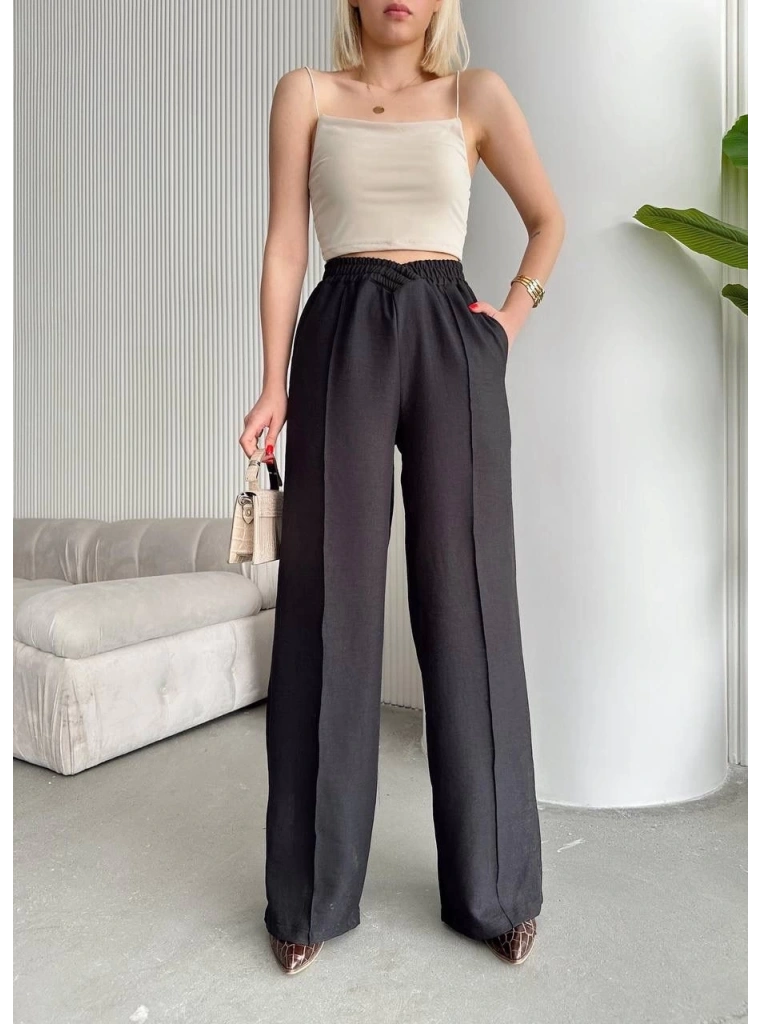 Beli çapraz pantolon