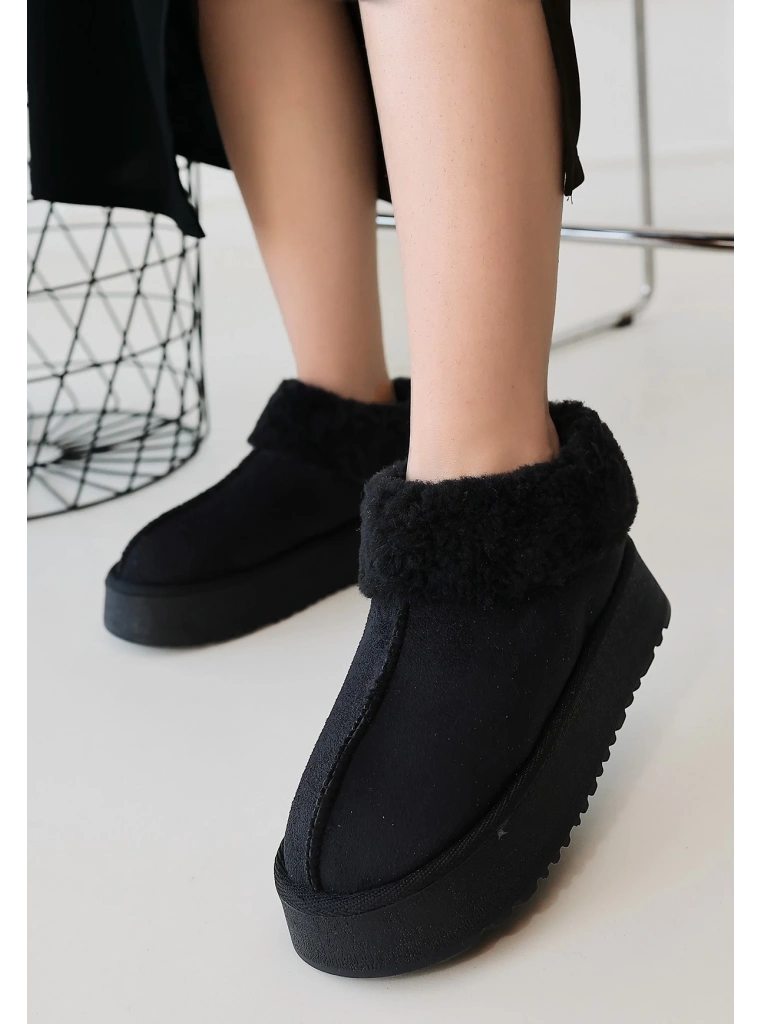 Edali Siyah Süet Bot