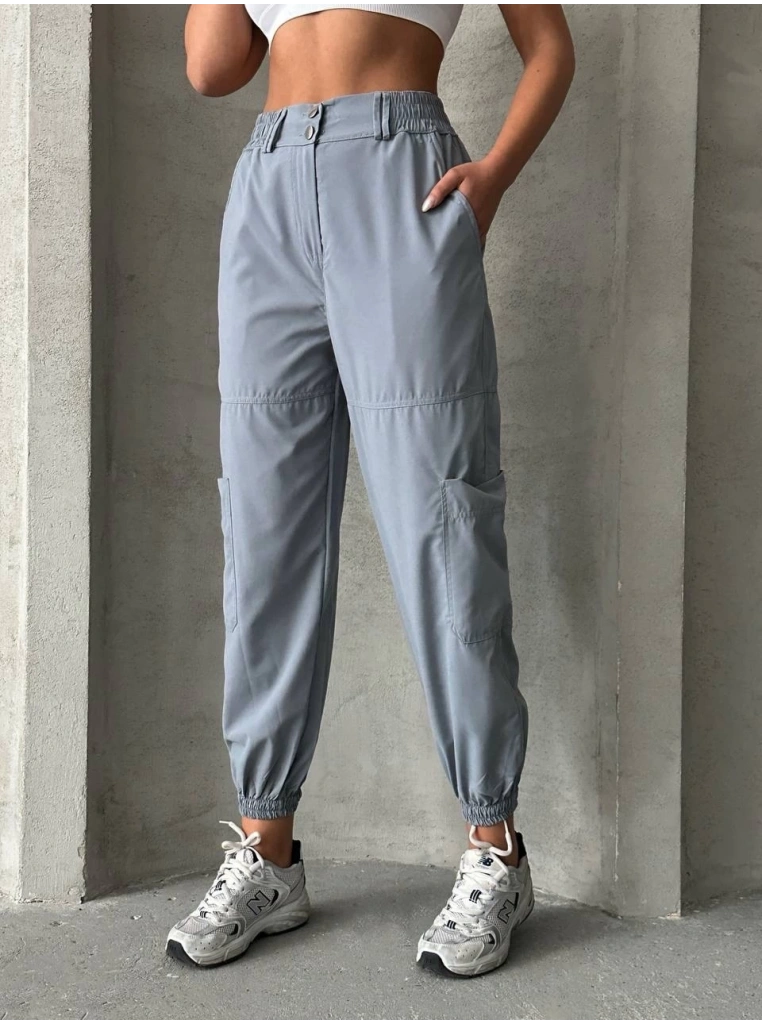 Jogger lastik paça pantolon