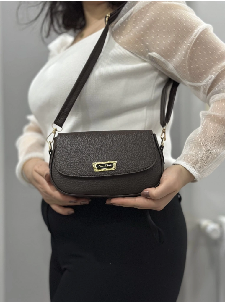 Kahve cilt jessi çanta