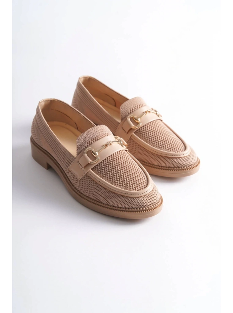 KB-021 Kuback Nut Triko G Toka  Günlük Kadın Ayakkabı