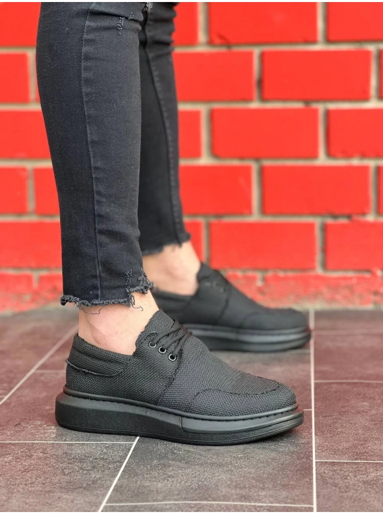 KB-042  Kuback Bağcıklı Kömür Günlük Erkek Ayakkabı