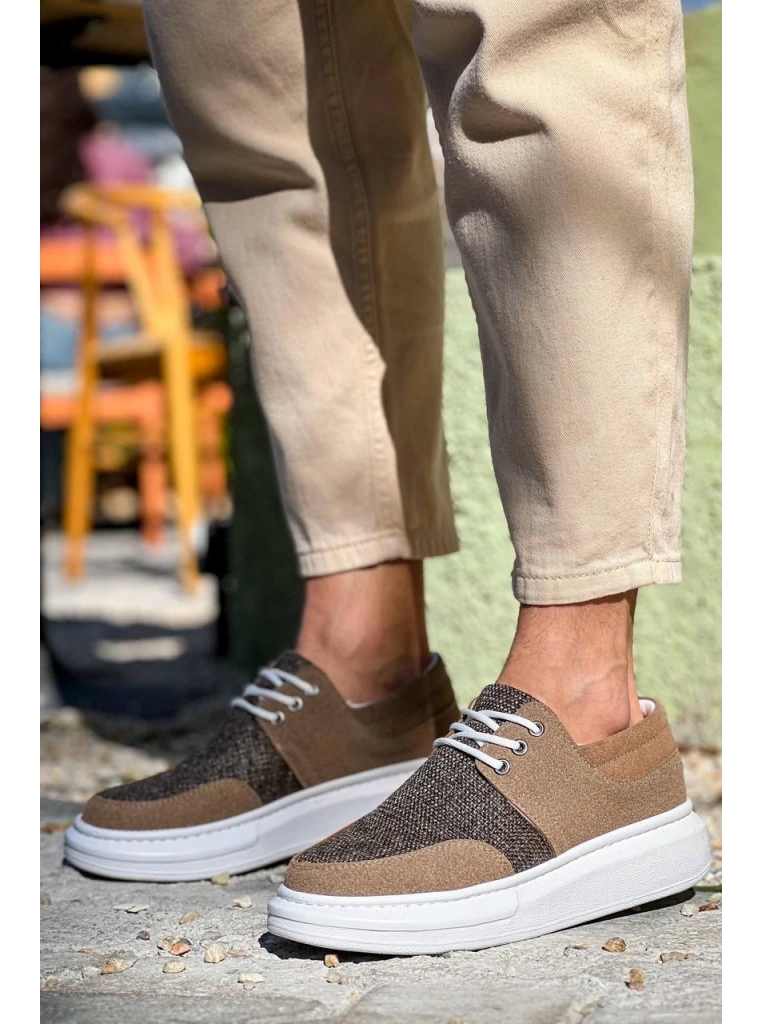 KB-042  Kuback  Bağcıklı Taba Günlük Erkek Ayakkabı