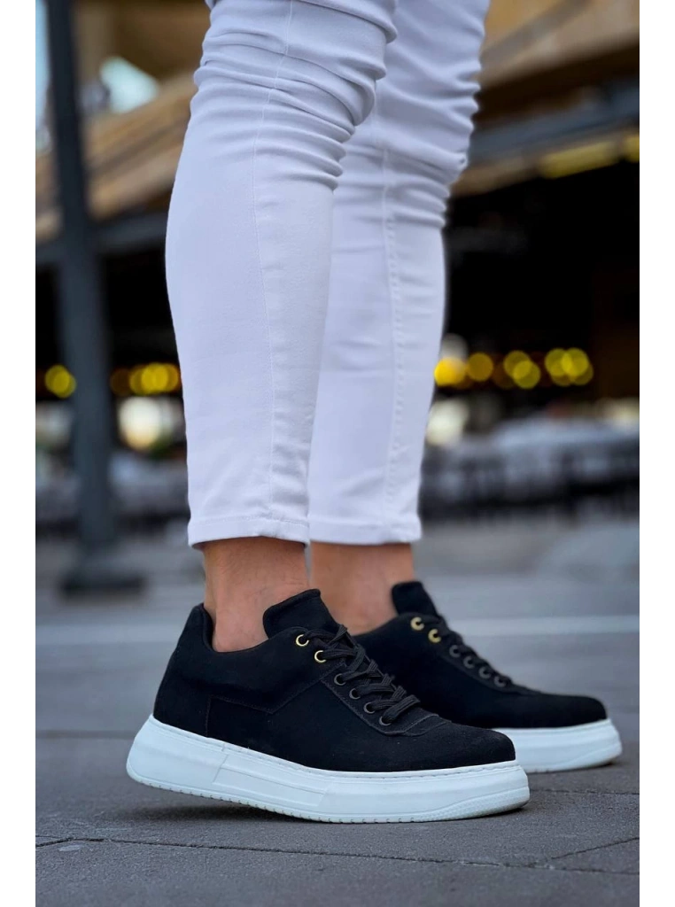 KB-X20 Kuback Siyah Süet  Günlük Erkek Ayakkabı