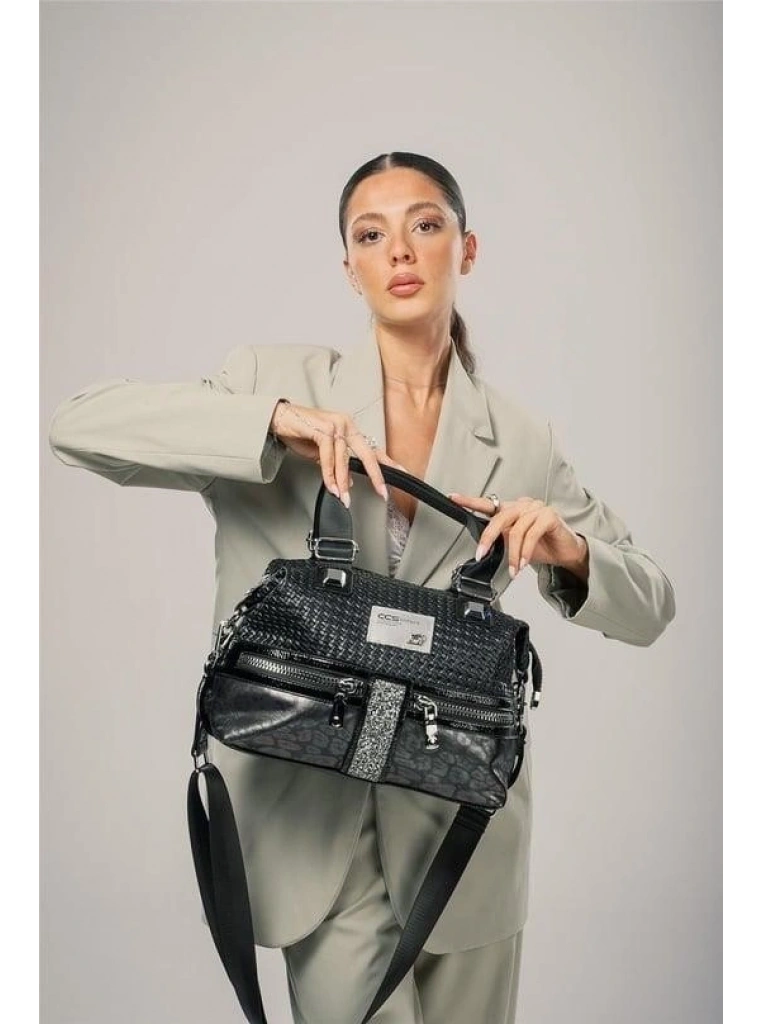 Olwa Siyah Cilt Kol Ve Omuz Çantası