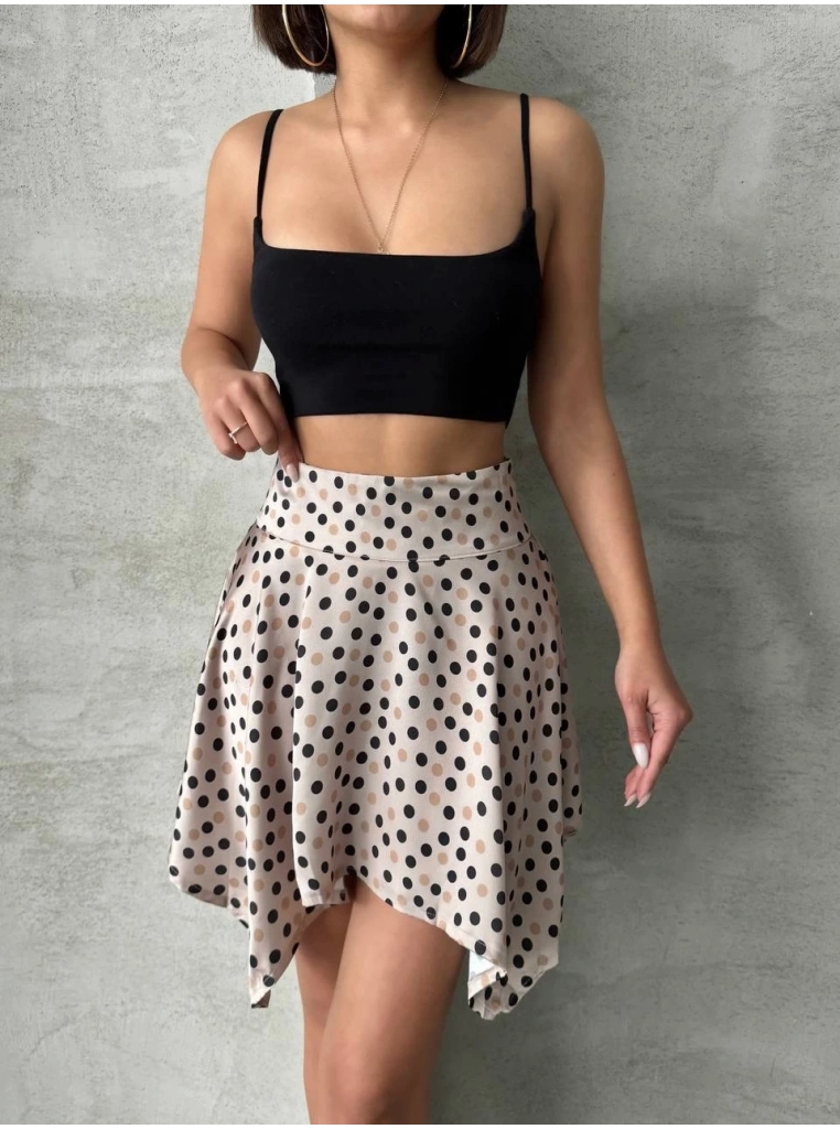 Puantiyeli etek s25900