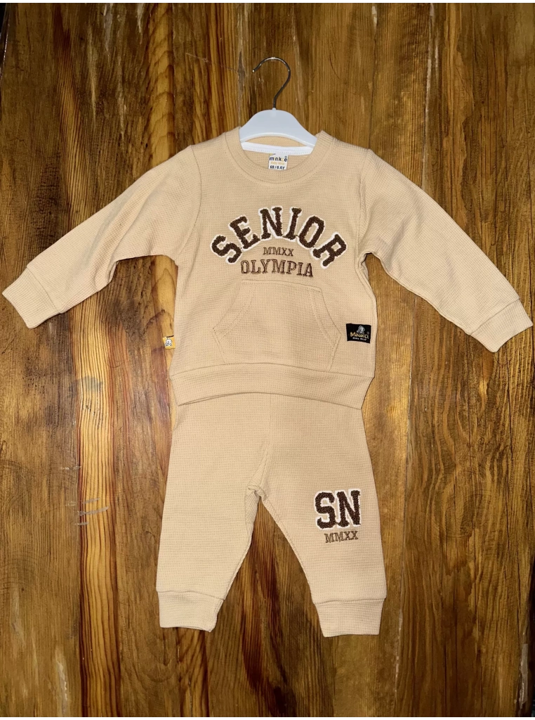 6-24 aylık kanguru cep senıor takım sütlükahve