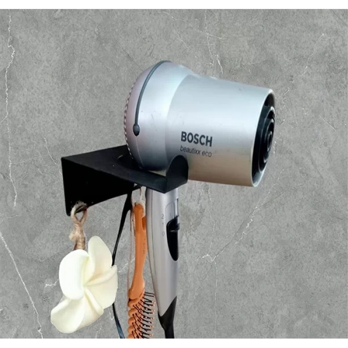 ARDİNİ FÖN MAKİNESİ TUTUCU MAT SİYAH