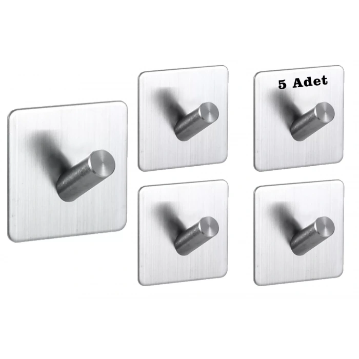 ARDİNİ KENDİNDEN YAPIŞKANLI ASKILIK KROM 02 PAKETTE 5 ADET