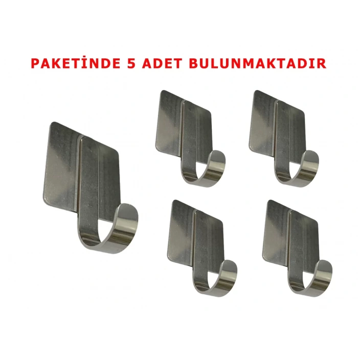 ARDİNİ KENDİNDEN YAPIŞKANLI ASKILIK KROM 03 PAKETTE 5 ADET
