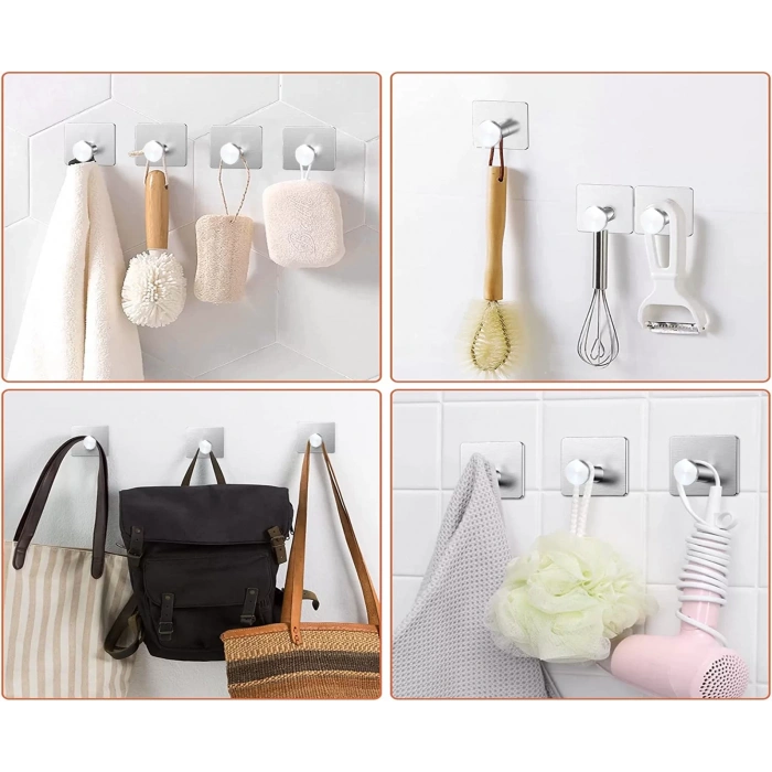 ARDİNİ KENDİNDEN YAPIŞKANLI ASKILIK KROM 07 PAKETTE 5 ADET