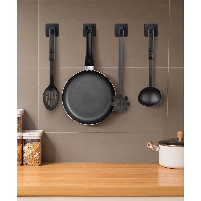 ARDİNİ KENDİNDEN YAPIŞKANLI ASKILIK MAT SİYAH 02 PAKETTE 5 ADET