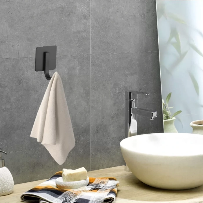 ARDİNİ KENDİNDEN YAPIŞKANLI ASKILIK MAT SİYAH 03 PAKETTE 5 ADET