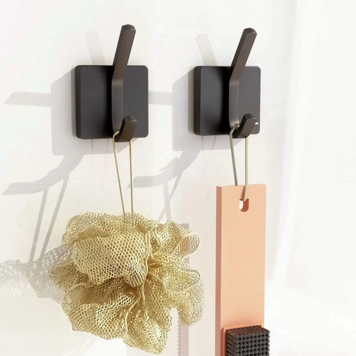 ARDİNİ KENDİNDEN YAPIŞKANLI ASKILIK MAT SİYAH 04  PAKETTE 5 ADET