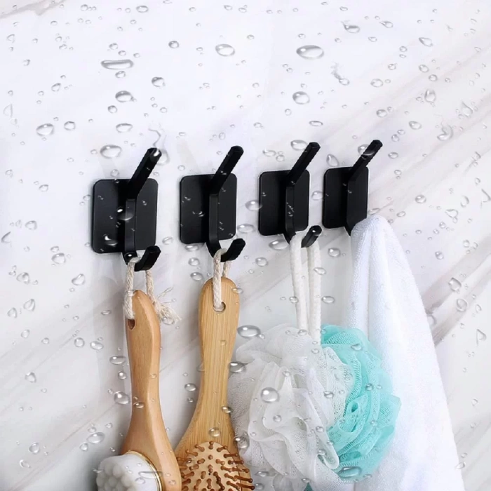 ARDİNİ KENDİNDEN YAPIŞKANLI ASKILIK MAT SİYAH 04  PAKETTE 5 ADET