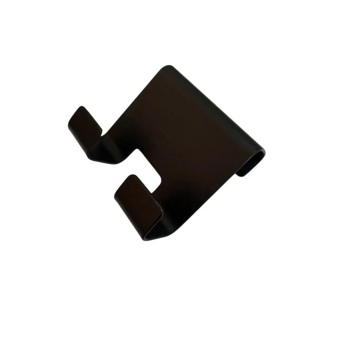 ASKILIK DUŞ CAM GEÇMELİ İKİLİ KANCA MAT SİYAH