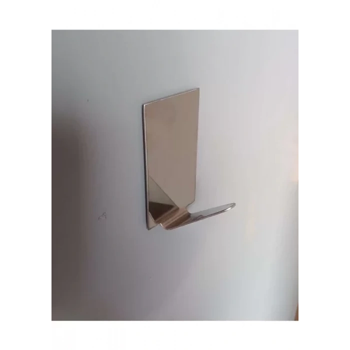 ARDİNİ PASLANMAZ ÇELİK KENDİNDEN YAPIŞKANLI BORNOZ HAVLU ASKISI DİKDÖRTGEN 4LÜ