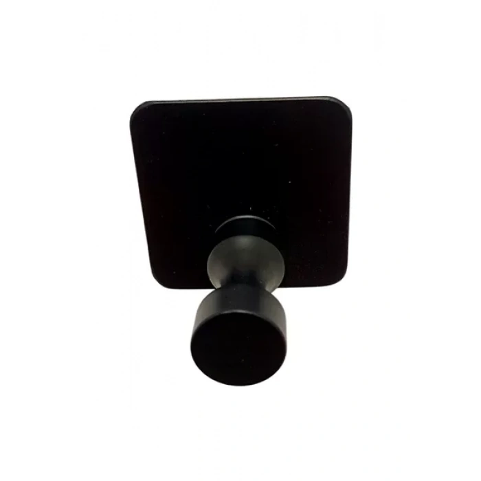 ASKILIK YAPIŞKANLI İNCE BELLİ KARE TEKLİ MAT SİYAH PAKETTE 4 ADET