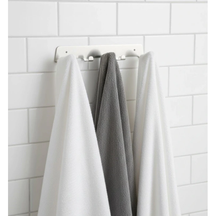 ASKILIK 4 LÜ YAPIŞKANLI VE VİDALI 1,2MM SS201 PASLANMAZ ÇELİK RENK KROM