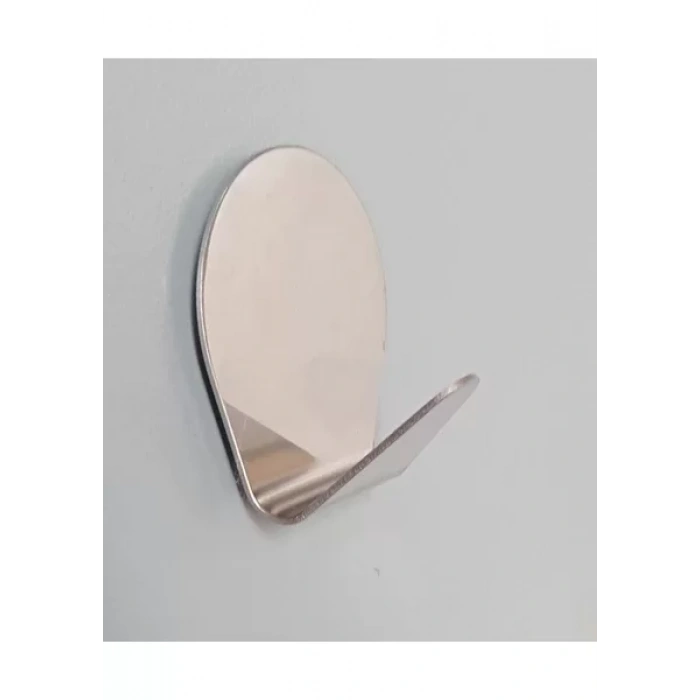 ASKILIK YAPIŞKANLI TOMBUL KROM PAKETTE 4 ADET