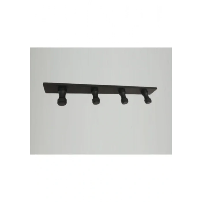 GLARE İNCE BELLİ KENDİNDEN YAPIŞKANLI ASKILIK DÖRTLÜ MAT SİYAH