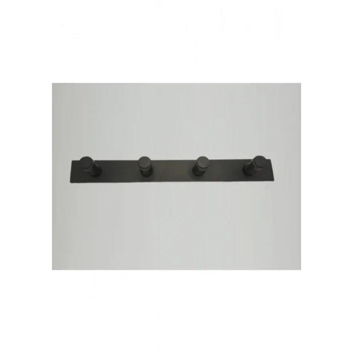 GLARE İNCE BELLİ KENDİNDEN YAPIŞKANLI ASKILIK DÖRTLÜ MAT SİYAH