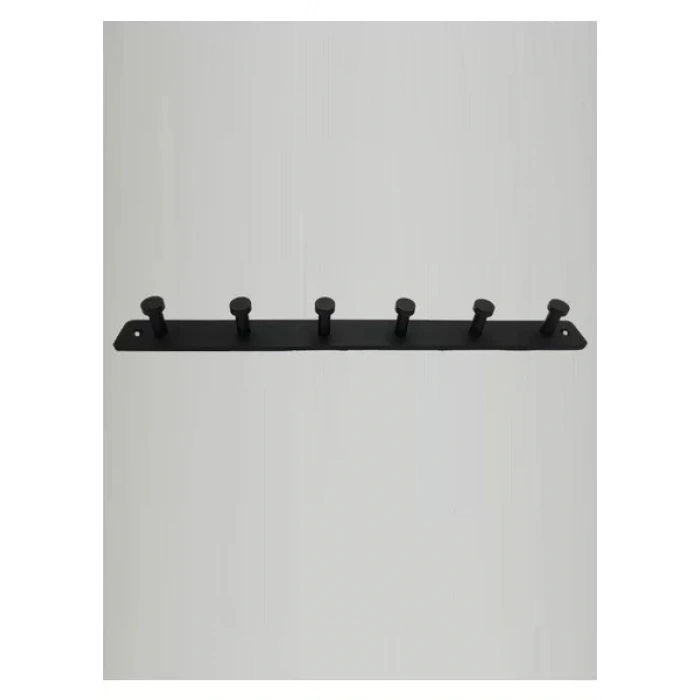 ASKILIK YAPIŞKANLI VE VİDALI MANTAR ALTILI MAT SİYAH