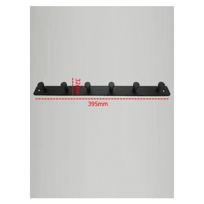 ASKILIK YAPIŞKANLI VE VİDALI MANTAR ALTILI MAT SİYAH