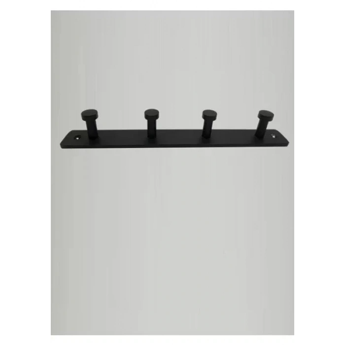 GLARE MANTAR KENDİNDEN YAPIŞKANLI ASKILIK DÖRTLÜ MAT SİYAH