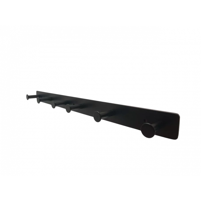 ASKILIK YAPIŞKANLI VE VİDALI THİNCAL ALTILI MAT SİYAH