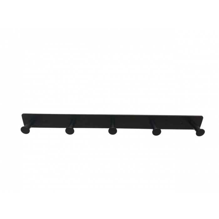 ASKILIK YAPIŞKANLI VE VİDALI THİNCAL BEŞLİ MAT SİYAH