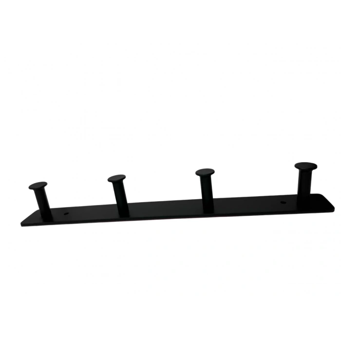 ASKILIK YAPIŞKANLI VE VİDALI THİNCAL DÖRTLÜ MAT SİYAH