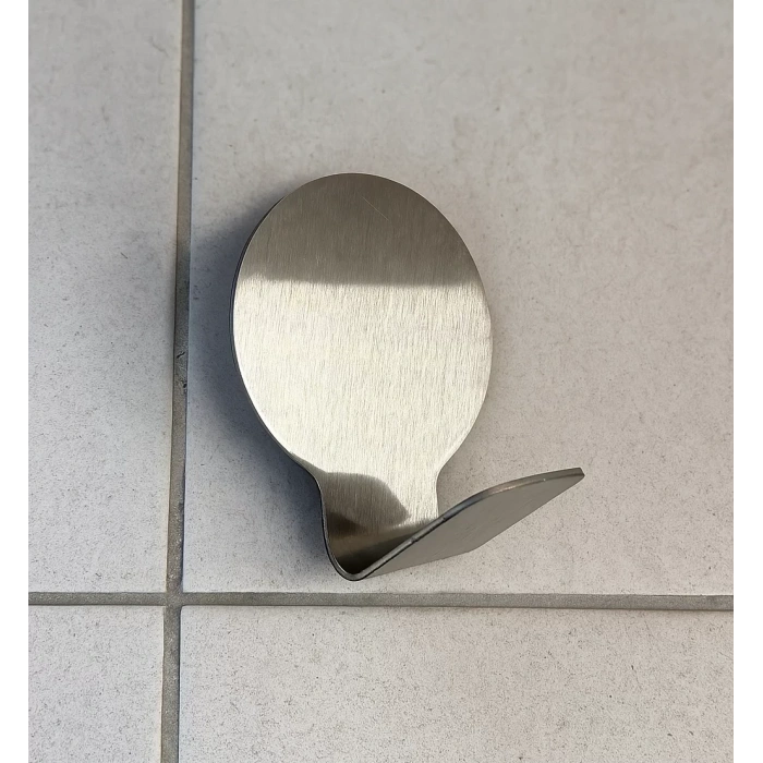 ASKILIK YAPIŞKANLI YUVARLAK FIRÇALI KROM PAKETTE 4 ADET