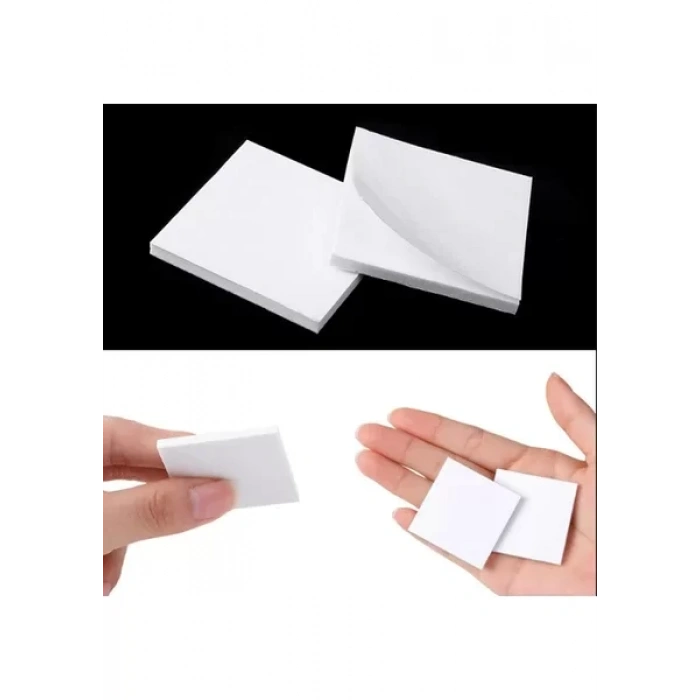 ÇİFT TARAFLI KÖPÜK BANT BEYAZ SÜPER KUVVETLİ PAKETTE 10 ADET