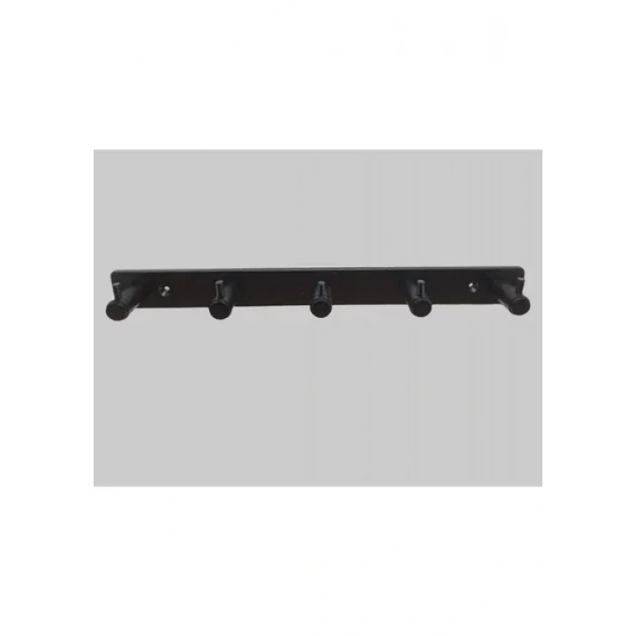 GLARE ÇUBUKLU İSTER KENDİNDEN YAPIŞKANLI İSTER VİDALI ASKILIK BEŞLİ MAT SİYAH