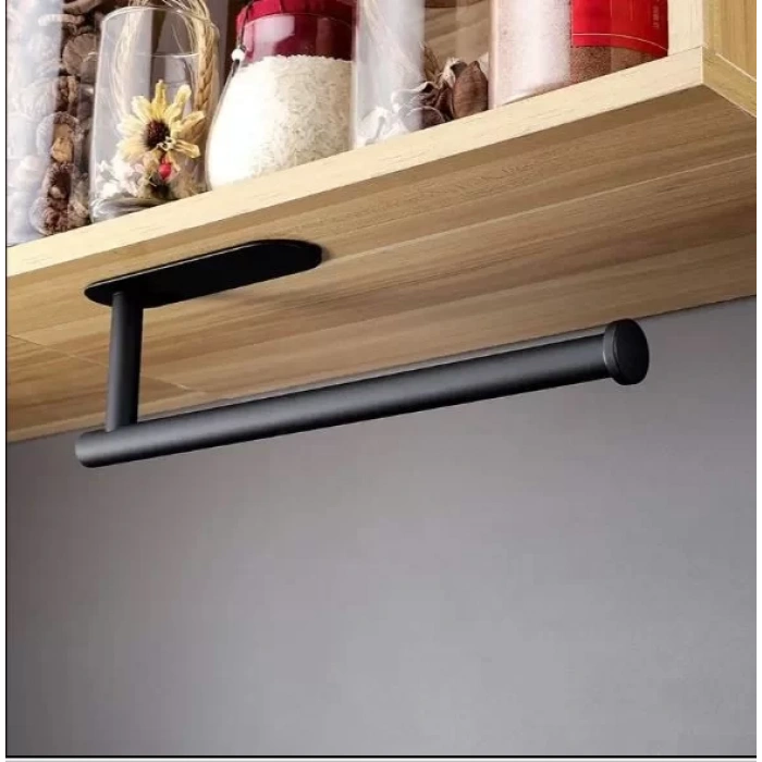 KENDİNDEN YAPIŞKANLI KAĞIT HAVLULUK MAT SİYAH