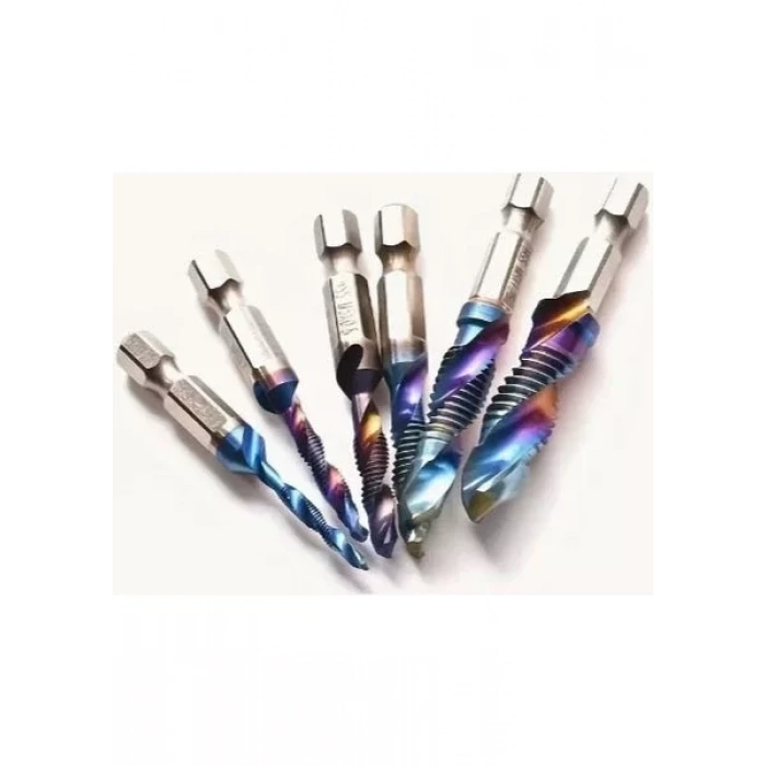 KILAVUZ UCU 6 LI SET HSS TİTANIUM KAPLAMA