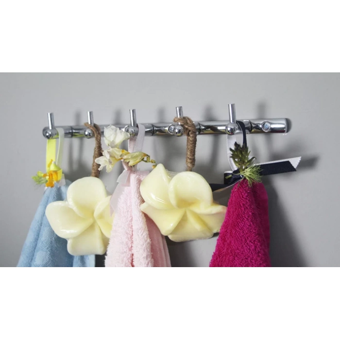 KİTARO BEŞLİ SET ASKILIK KROM